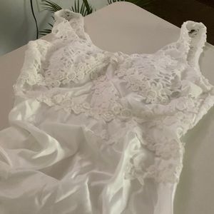 A beautiful white dress